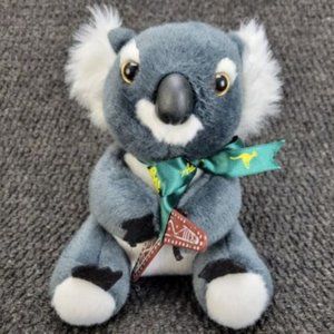 Koala Bear Gray Plush Stuffed Toy 7"